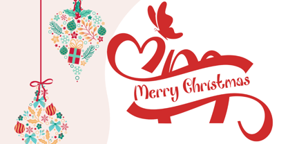 Christmas With Love Font Poster 2