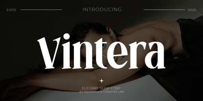 Vintera Font Poster 1
