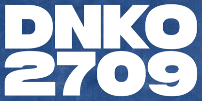 GC Dinko Font Poster 3