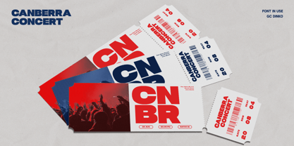 GC Dinko Font Poster 14