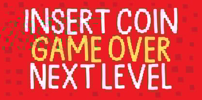 Pixel Punch Font Poster 2