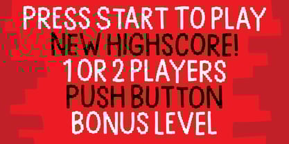 Pixel Punch Font Poster 4