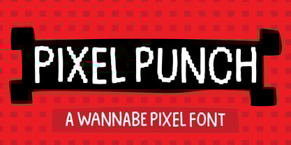 Pixel Punch Font Poster 1