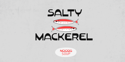 Noods Soup Font Poster 7