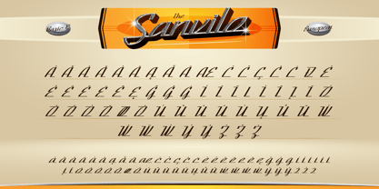 Sanvilo Font Poster 10