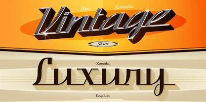 Sanvilo Font Poster 4