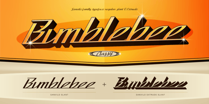 Sanvilo Font Poster 9