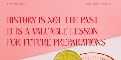 Deranie Font Poster 8