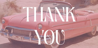 Deranie Font Poster 9