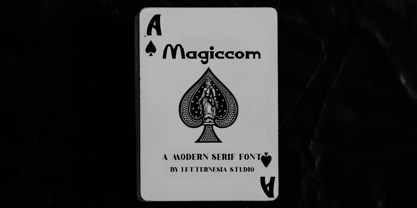 Magiccom Font Poster 1