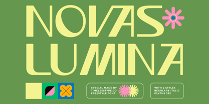 Novas Lumina Font Poster 1