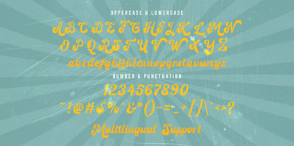 Retrowave Font Poster 6