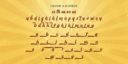 Retrowave Font Poster 7