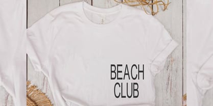 Sabang Island Font Poster 3