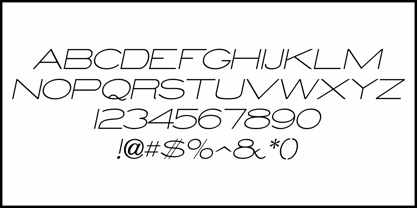 Monoline Sans JNL Font Poster 5