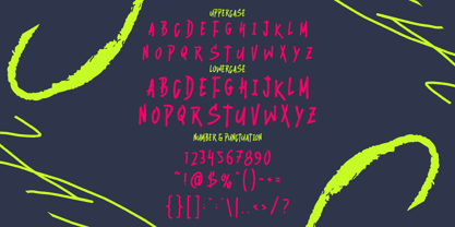 Flowbrush Font Poster 5