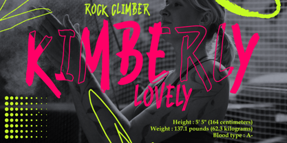 Flowbrush Font Poster 2