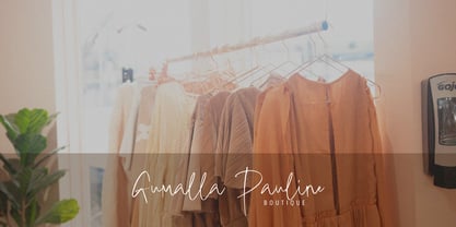 Canding Signature Font Poster 5