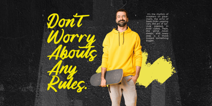 Highlag Theflora Font Poster 3