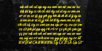 Highlag Theflora Font Poster 13