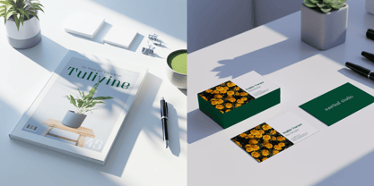 Tulivine Font Poster 5