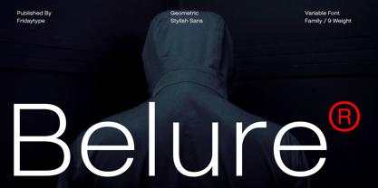 Belure Font Poster 1