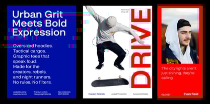 Belure Font Poster 2