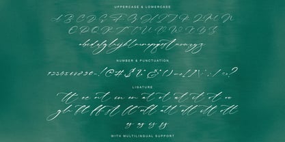 Fathony King Font Poster 7