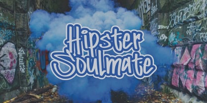 Circle Around Graffiti Font Poster 5