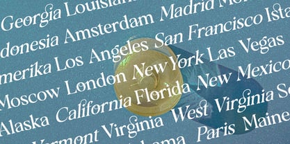 Brilliant gloriest Font Poster 11