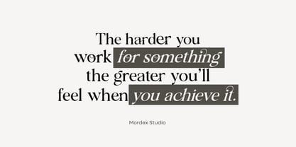 Brilliant gloriest Font Poster 12