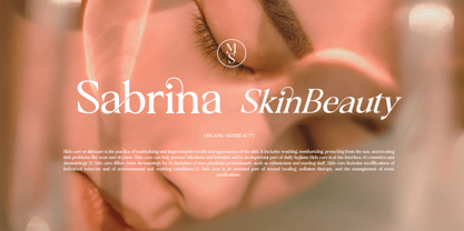 Brilliant gloriest Font Poster 3