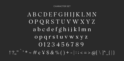 Brilliant gloriest Font Poster 14