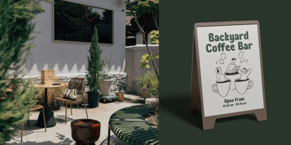 Biorne Rounded Font Poster 11