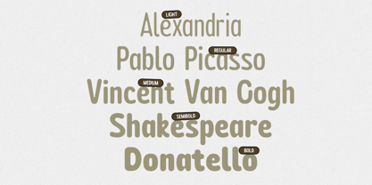 Biorne Rounded Font Poster 4