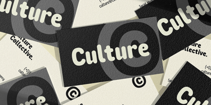 Biorne Rounded Font Poster 12