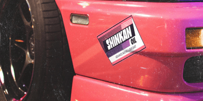 Speed Demon Font Poster 4