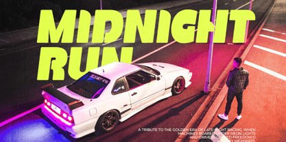 Speed Demon Font Poster 3