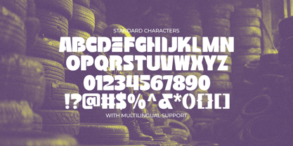 Speed Demon Font Poster 12