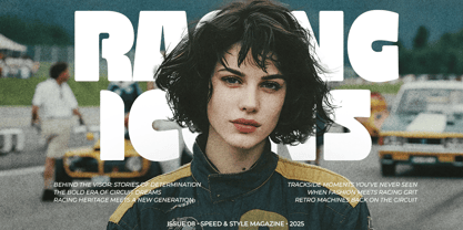 Speed Demon Font Poster 2