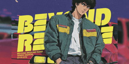 Speed Demon Font Poster 9