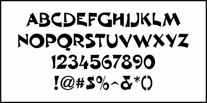 Danse Nouveau JNL Font Poster 3