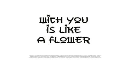 Huiying Font Poster 10