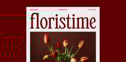 Retropicale Font Poster 2