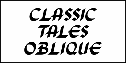 Classic Tales JNL Font Poster 4
