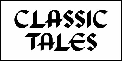 Classic Tales JNL Font Poster 2