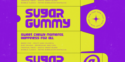 Mafteis Font Poster 4