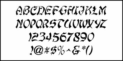 Szechuan Chicken JNL Font Poster 5