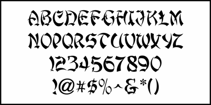 Szechuan Chicken JNL Font Poster 3
