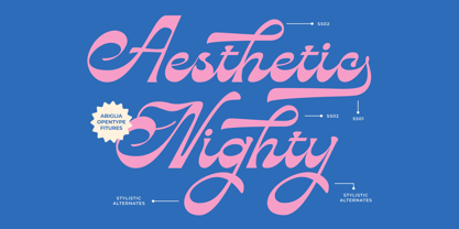 Abiglia Font Poster 3